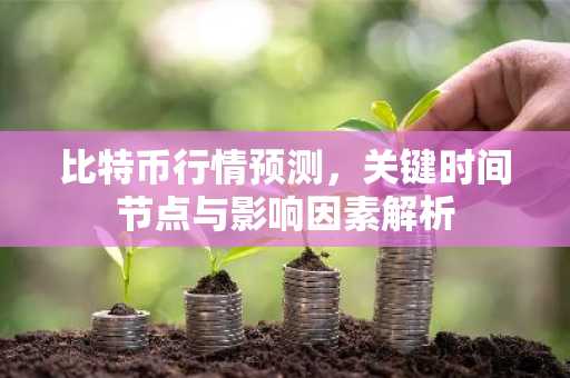 比特币行情预测,关键时间节点与影响因素解析