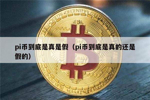 pi币到底是真是假(pi币到底是真的还是假的)