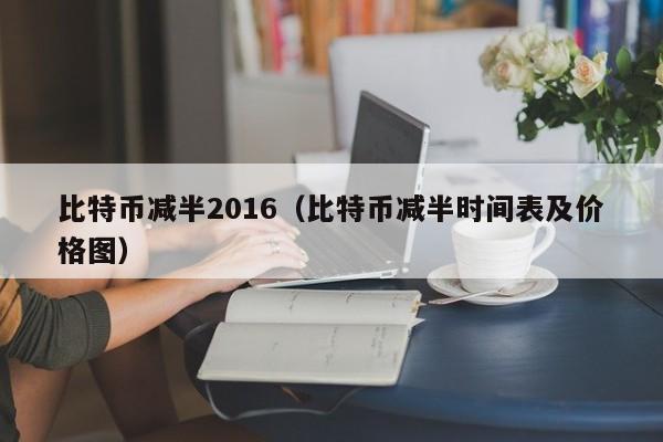 比特币减半2016(比特币减半时间表及价格图)