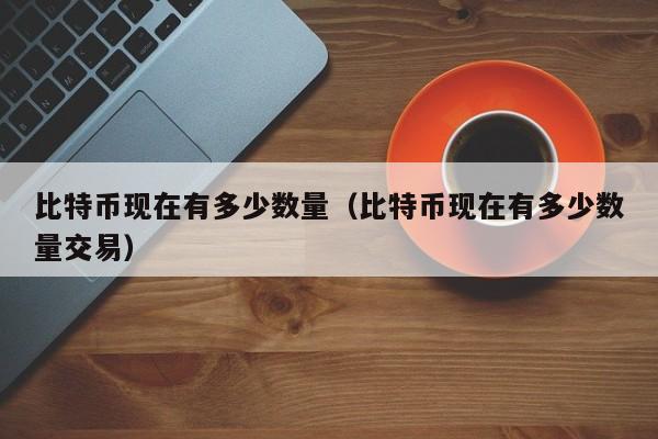 比特币现在有多少数量(比特币现在有多少数量交易)