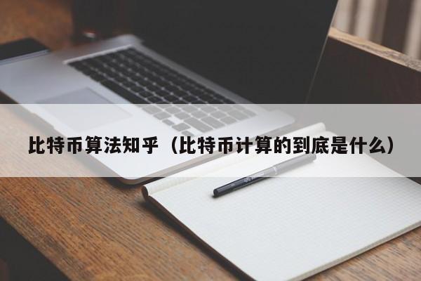 比特币算法知乎(比特币计算的到底是什么)