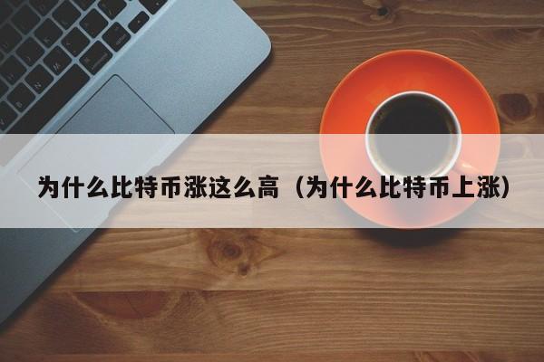 为什么比特币涨这么高(为什么比特币上涨)