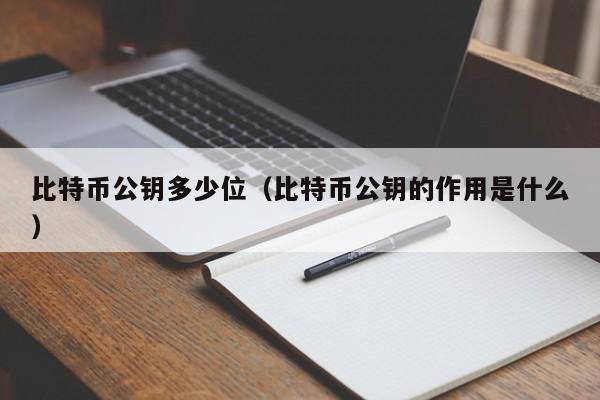 比特币公钥多少位(比特币公钥的作用是什么)