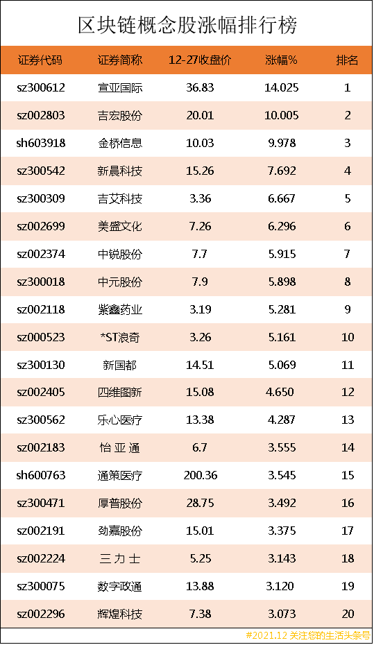 真正的区块链概念股龙头股有哪些（区块链股票的6大龙头企业股介绍）