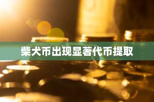 柴犬币出现显著代币提取