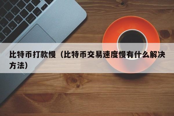 比特币打款慢(比特币交易速度慢有什么解决方法)
