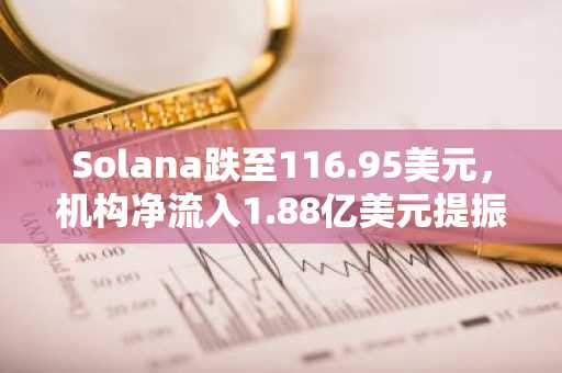Solana跌至116.95美元，机构净流入1.88亿美元提振信心