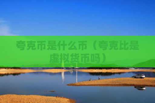 夸克币是什么币(夸克比是虚拟货币吗)