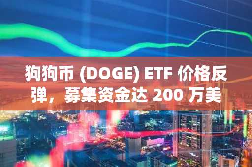 狗狗币 (DOGE) ETF 价格反弹,募集资金达 200 万美元——以下是两个价位为何现在至关重要的原因