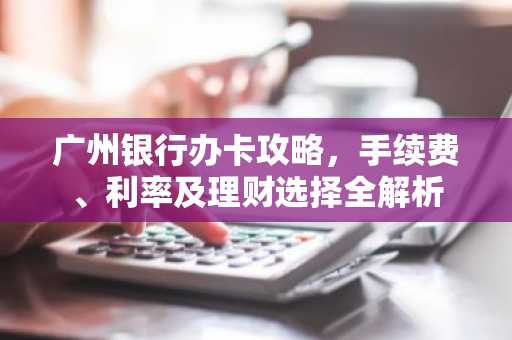 广州银行办卡攻略，手续费、利率及理财选择全解析