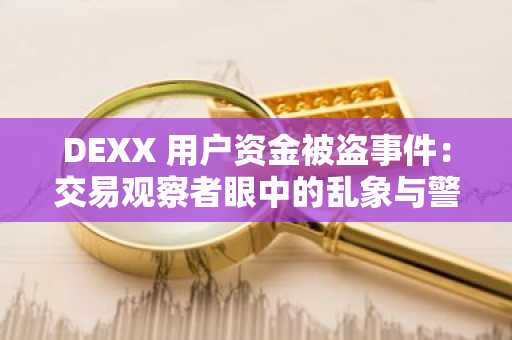 DEXX 用户资金被盗事件:交易观察者眼中的乱象与警示