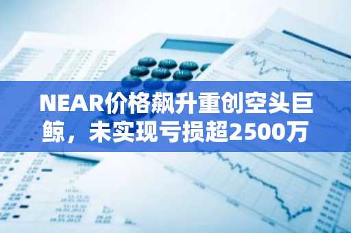 NEAR价格飙升重创空头巨鲸,未实现亏损超2500万美元